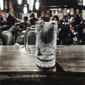 Harley Davidson 115th Anniversary Beer Mug 16oz | Collectible Barware